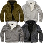 Brandit Sweatjacke Teddyfutter Hoodie Teddylining Kapuzenjacke Sherpa gefüttert