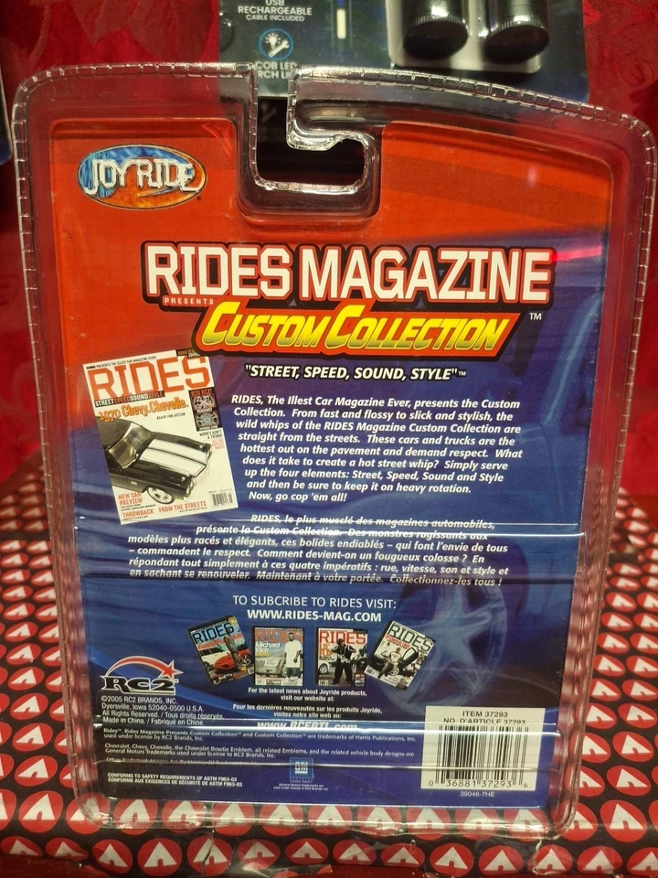 NUEVO 1970 '70 CHEVY CHEVELLE SS 454 RIDES MAGAZINE JOYRIDE RC2 DIECAST Foto 2 de 4