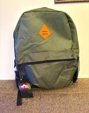 High Trails Equipment Green Hiking Backpack Z...