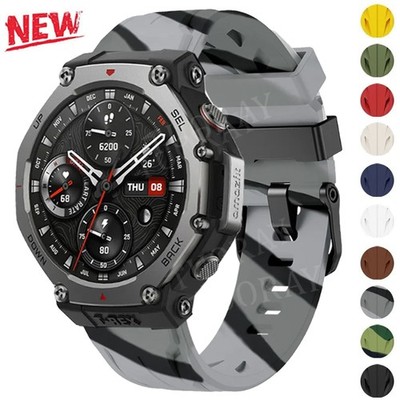 Für Huami Amazfit T-Rex 3 /T-Rex 2 /T-Rex /Pro Smartwatch Sport Silikon Armband