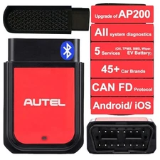  MaxiAP AP2500 Code Reader, Bluetooth OBD2 Scanner, All System Diagnostic, Oil 