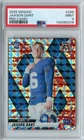 2025 Panini Mosaic Jaxson Dart Variation RED CAMO PRIZM Rookie #288 PSA 9 GIANTS