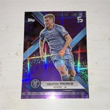 Topps Chrome MLS Keaton Parks Ultra Rare Parallel #156 New York City FC Soccer