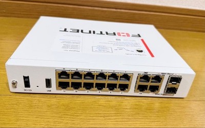 FORTINET FORTIGATE-80E(ライセンス切れ)【v7.4.9】① Fortinet FortiGate 80E Firewall v7.4.9 License Expired Tested