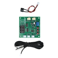 Heat Dissipation PWM 4 Wire Fan Temperature 2-Way Speed Controller Board Module
