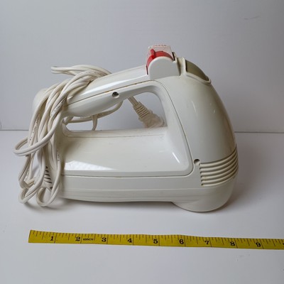 Sunbeam Model: 2485 Mixmaster Electric Hand Mixer in White NO BEATERS, 6 speed