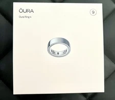 Anneau Oura 4 - Anneau intelligent - argent - Taille 9- Sommeil, activité