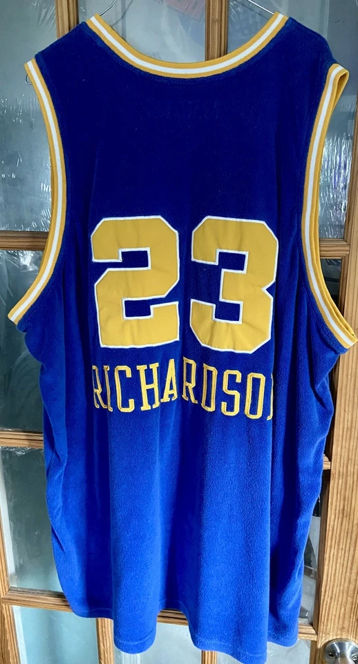 Camiseta Jason Richardson Philadelphia Terry 2XL DFunkd 1955-56 NBA Reebok Vintage Foto 2 de 4