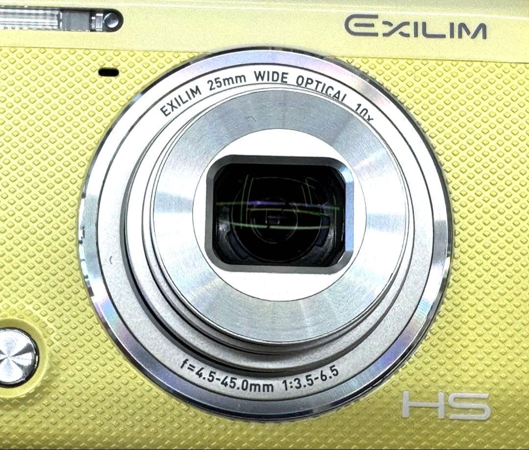 N Mint+ CASIO EXILIM HIGH SPEED EX-ZR70 Yellow Digital Camera From