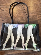 Purse/Carry All - Ballet Dancers Legs In Pointe Shoes
