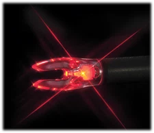 Nockturnal NT-302 Universal Fit Lighted Nocks - Red
