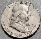 1963-D 50C Franklin Half Dollar