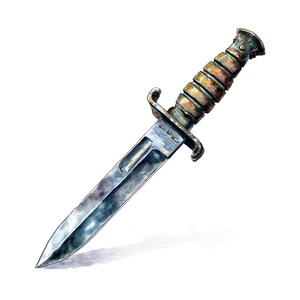 Military Knife Army Weapons War Self Adhesive Sticker