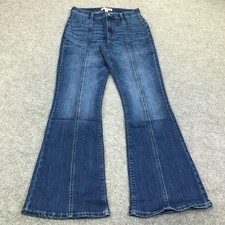 Lucky Brand Stevie High Rise Flare Jeans Womens 6/28A Blue Medium Denim Pants