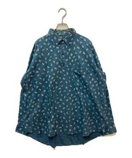 45R          Indigo dyed paisley shirt Indigo