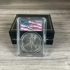 2001 American Silver Eagle .999 Silver 1oz WTC Ground Zero Recovered 9/11 NTC $1