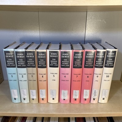 John Dewey - The Middle Works 1899-1924 (10-Volume Complete Set)