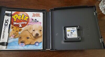 PETZ nursery 2 Nintendo DS game complete with manual and case