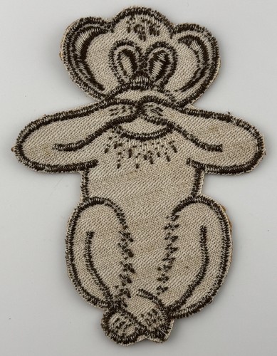 Lot Of 6 Vintage Monkey Patches SPEAK NO EVIL HEAR NO EVIL - Picture 10 of 16