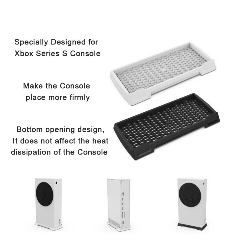 For Xbox S Series Vertical Stand With Builtin Cooling Vents Game