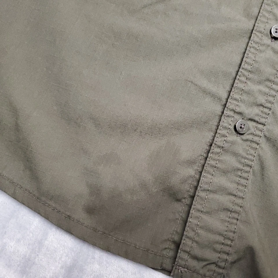 Blackhawk Warrior Wear Shirt Mens XXL Green Tactical Long Sleeve Utility Ripstop - Image 3 of 4
