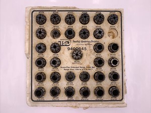 32pc Tooling Systems Division Acura-Flex Extended Range Collet Set 9400045