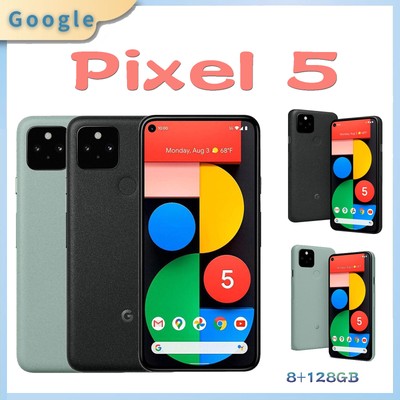Google Pixel 5 8+128GB 5G Smartphone 6 Zoll Android Unlocked 16,0 Megapixel Neu