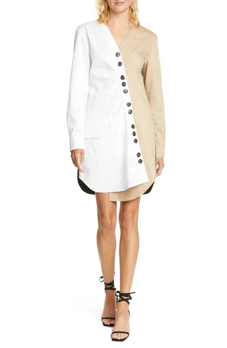 Tibi asymmetrical dress cheap
