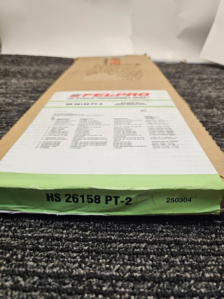 Junta de culata Fel Pro HS 26158 PT-2 para Toyota Corolla 2008 1,8 L Foto 3 de 4