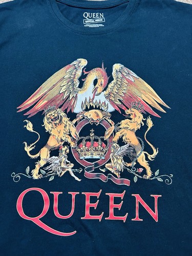 Queen Classic Crest Logo Official Merchandise T-shirt X Large - Picture 2 of 7