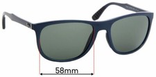 SFx Replacement Sunglass Lenses fits Ray Ban RB4291 - 58mm Wide