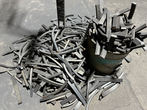 45 Lbs Assorted Scrap Steel Bar & Plate - Weldable A36 Drops