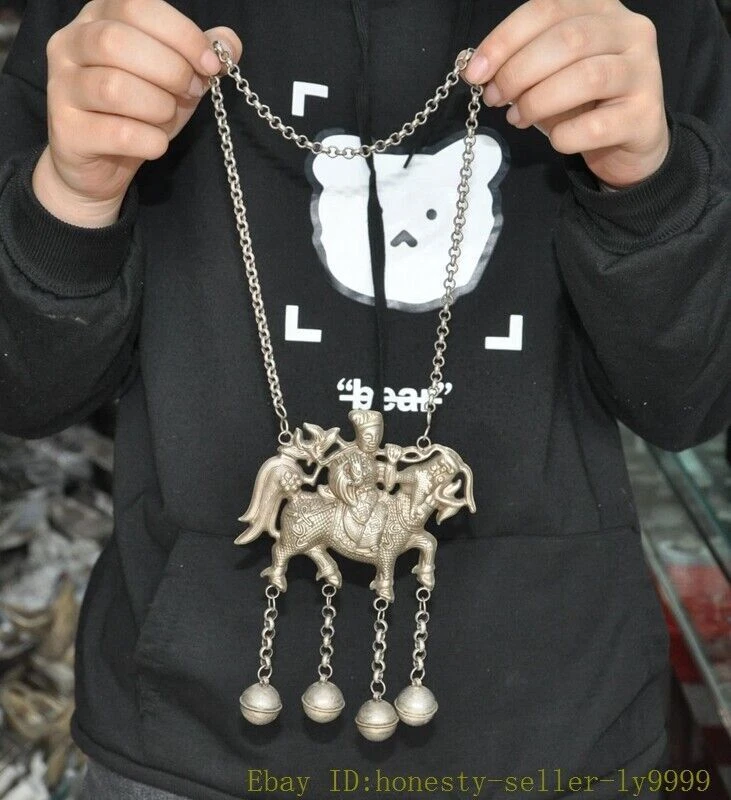 Foo dog necklace sale