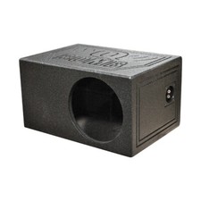 Qpower Single 10" Qbomb Woofer Box Qbombvlsingle