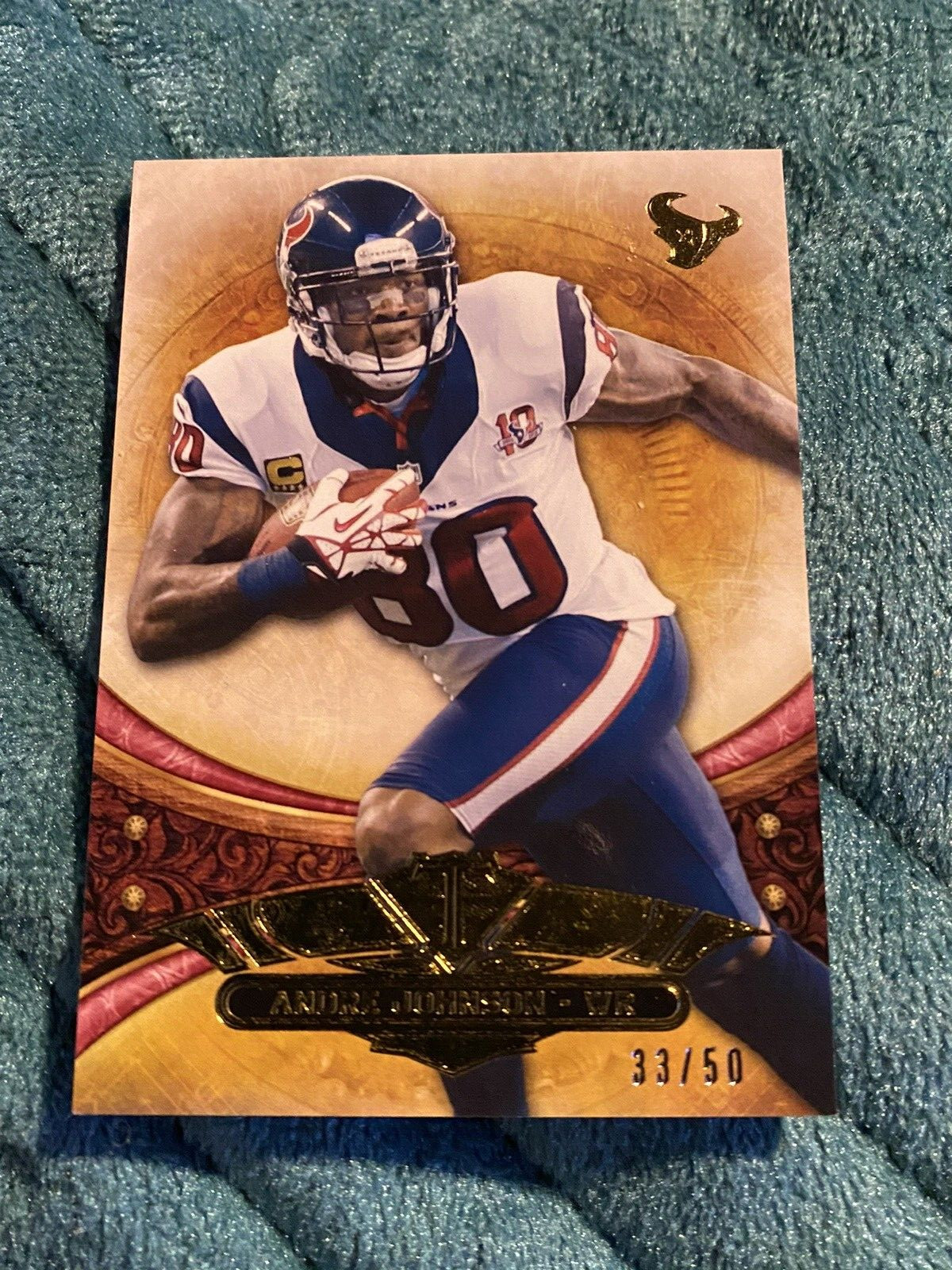 2013 Topps Triple Threads Ruby #91 Andre Johnson 33/50 Houston Texans