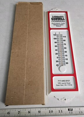 Vintage Leinbach's Sawmill Lumber East Earl PA Advertising Plastic