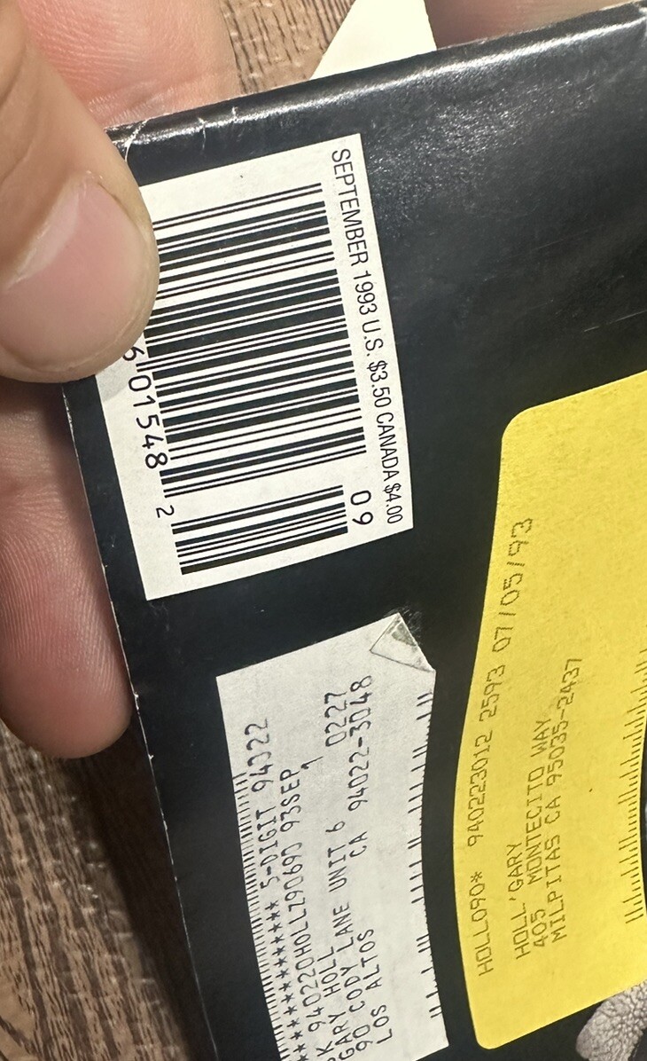 Transworld Skateboarding Magazine September 1993 Donger Carroll