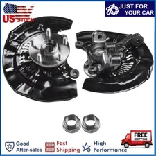 For 2011-2017 Toyota Sienna FWD Pair Front Steering Knuckles Wheel Hub Bearing