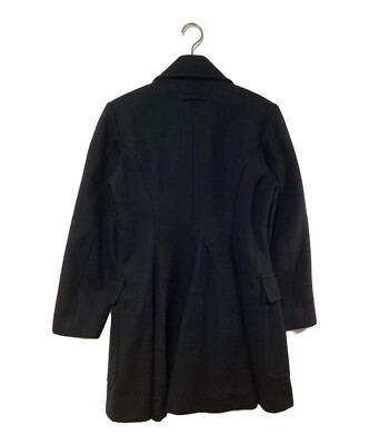 Jean Paul Gaultier CLASSIQUE Woman's Double Coat Wool Black