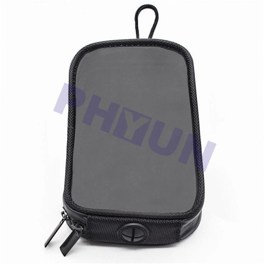 BLACK Magnetic Motorcycle Phone Case Tank Bag Waterproof Fit Iron/Steel Gas Tank Foto 2 de 4