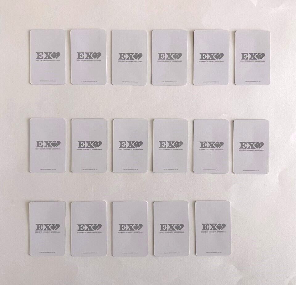 EXO 2024 Season's Greetings MD Random Pack OFFICIAL PHOTOCARD