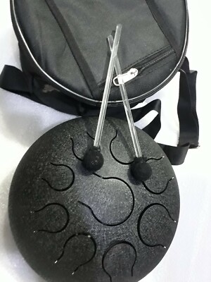 Yoga drum,Tongue Drum/Handpan/steel drum/Hung drum,10'' accurate tuned 432 Hz Pro