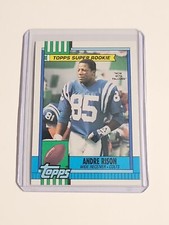 Andre Rison 1990 Topps Super Rookie # 300 Indianapolis Colts Mint Football Card . rookie card picture