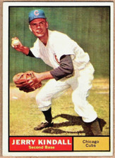 Jerry Kindall - 1961 Topps #27