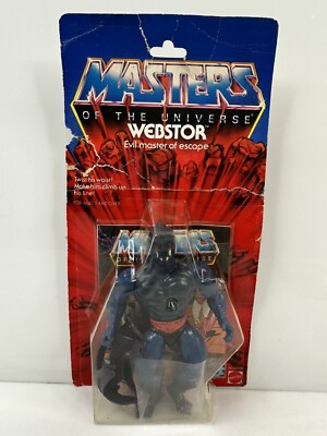 Vintage 1983 Master Of The Universe Webstor Evil Master Of Escape Figure 4895 
