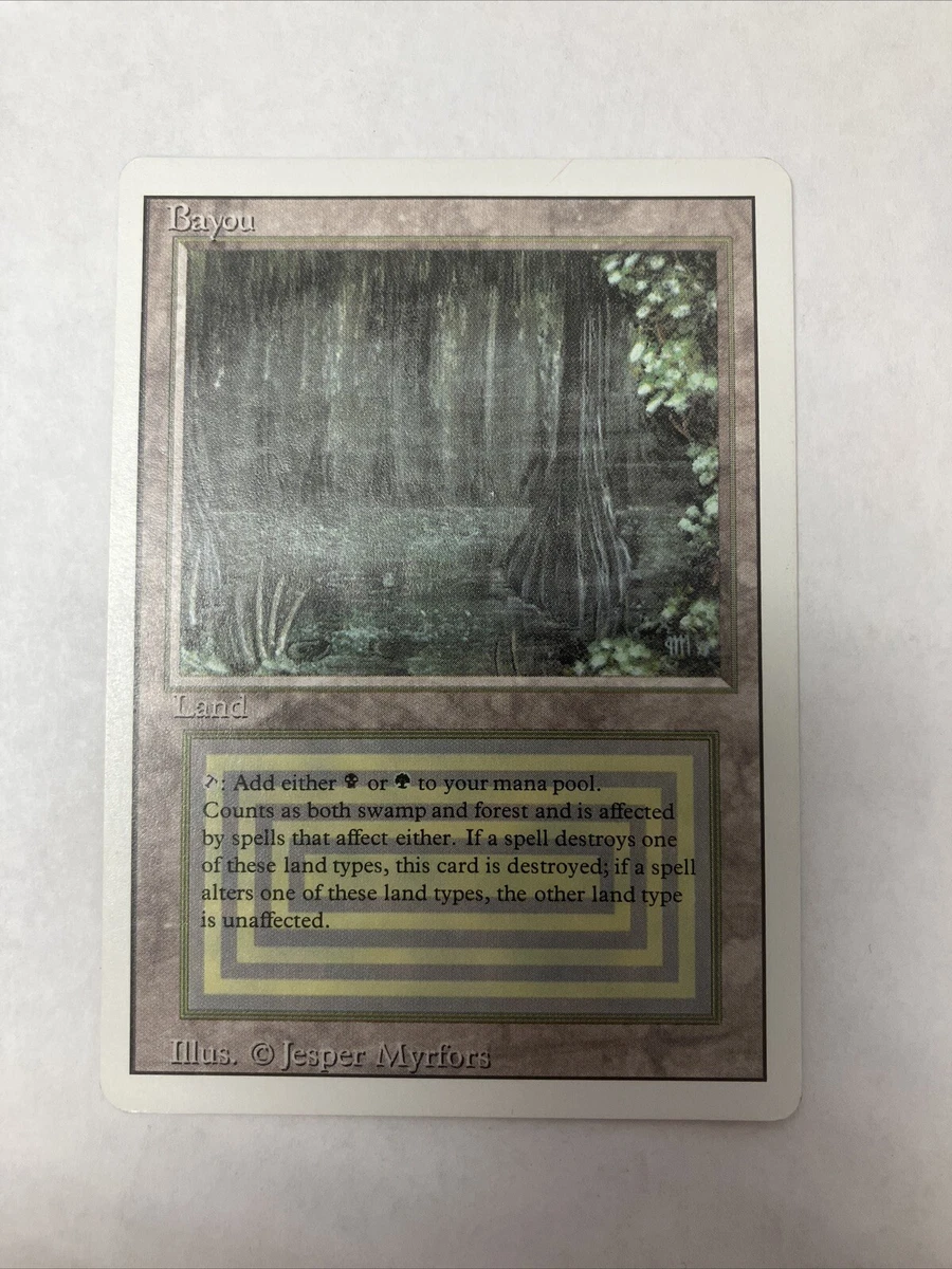 Bayou - MTG - Revised Edition - (#1 Inventory)