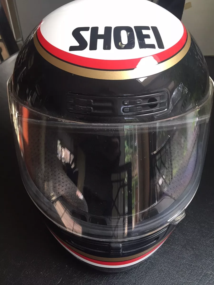 SHOEI GRV WAYNE RAINEY Motorcycle Helmet with box accessories