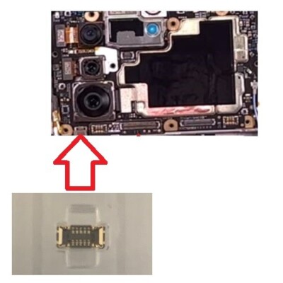 XIAOMI MI 11T 11T PRO FPC-Anschluss Flexkabel Hauptplatine Power-Taste Schwarz