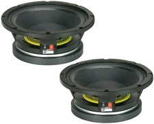 2x RCF L10/750YK Professional 10" Mid-Bass Sub Woofer Speaker 700W Dealer -PAIR-