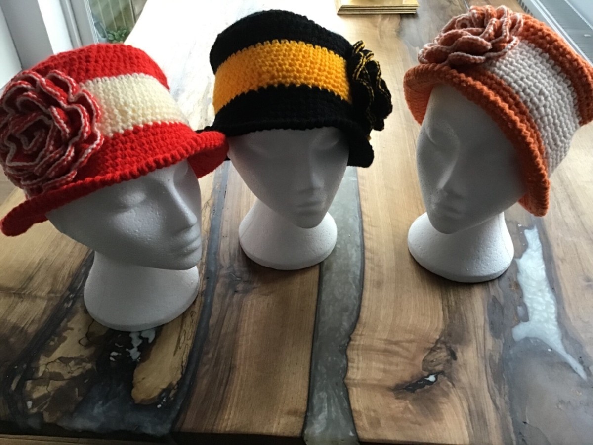 Crochet Vintage Cloche Hat Vintage Crochet Flapper Hat 1920s